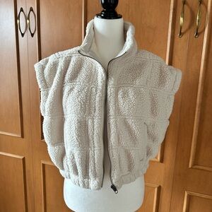 Faux fur vest